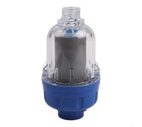 Filtre de chauffe-eau en acier inoxydable avec 40 mailles pour la prévention du tartre, design anti-explosion, noyau réutilisable compatible avec les interfaces standard à 4 points (modèle ABS)