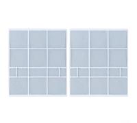 Filtre de climatisation pour climatiseur Hisense Split - Écran en maille anti-poussière compatible avec montage mural (30 x 35 cm)