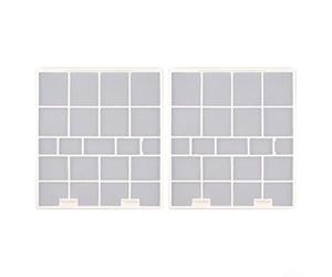 Filtre de climatisation pour climatiseur Hisense Split - Écran en maille anti-poussière compatible avec montage mural (34 x 38 cm)