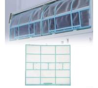 Filtre de climatisation pour unité intérieure Hualing - Écran en maille plastique anti-poussière compatible avec climatiseur intérieur et extérieur Split System (33,6 x 30,5 cm)