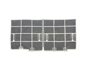 Filtre De Climatiseur 2 Pièces/ensemble, Compatible Avec Hisense, Compatible Avec Whirlpool, Gauche/droite 31,5 X 28,8 Cm, Écran Anti-poussière Personnalisé De Type Déversé D'air
