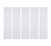 Filtre de climatiseur - 5 pièces de protection en nanofibres respirantes avec filtrage, système d'air avec nettoyage, matériau, kit de remplacement pour intérieur, maison, chambre, cuisine, bu