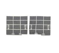 Filtre De Climatiseur Personnalisé 2 Pièces/ensemble, Compatible For Hisense, Compatible For Whirlpool, Écran Anti-poussière De Type Renversé Gauche/droite 31,5x28,8 Cm
