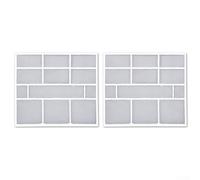 Filtre de climatiseur pour unité intérieure, écran anti-poussière à suspendre, filtre AC en plastique pour sortie d'air, compatible avec le système Select Split (31 x 27,5 cm)