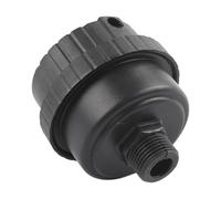 Filtre de compresseur d'air, filetage 13 mm/16 mm/20 mm, pièce de rechange pour unités sans huile, élément filtrant éponge en plastique noir