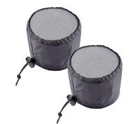 Filtre De Conduit De Poussière Flexible - Lot De 2 Housses De Ventilation Pour Tente De Culture, Cuisine, Buanderie, Camping-car, Accessoire Multifonctionnel De Jardin, Support Pratique, Entretien Quo