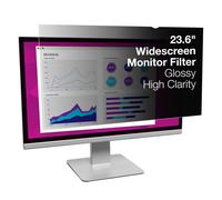 Filtre de confidentialit 3M de haute clart pour 23,6 """" Moniteur grand cran (HC236W9B)