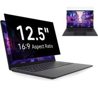Filtre De Confidentialité 12.5 Pouces Aspect 16:9 Pour Écran Ordinateur Portable, Compatible Avec Hp/Dell/Acer/Lenovo/Thinkpad/Asus/Sony, Amovible Anti-Lumière Bleu Premium Protecteur D'Écran