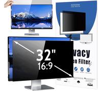 Filtre De Confidentialité 32 Pouces, Filtres D'Écran Pour Ordinateur Portable Avec Hp/Dell/Acer/Thinkpad/Samsung/Asus/Sony, Installazione Immediata, Amovible Film De Protection 16:[ZHUJ0094]