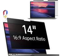 Filtre De Confidentialité Magnétique 14 Pouces 16:9 Pour Ordinateur Portable - Amovible Protection D'Écran Anti Lumiere Bleue - Compatible Avec Dell/Asus/Hp/Acer/Lenovo/Thinkpad/Samsung/Sony