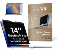Filtre De Confidentialité Magnétique Premium Pour Macbook Pro 14 Pouces (2021-2023 M1/M2/M3), Écran Confidentialité Anti-Espion, Lumière Bleu, Film De Protection Amovible Pour Macb[ORD624734]