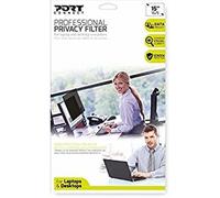 Filtre de confidentialité - PORT DESIGNS - 15'' - Protection latérale 60° - Antireflets - Installation rapide