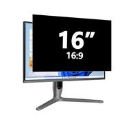 Filtre de confidentialité pour écran de bureau carré 16:9 - Anti-reflet - Bloque 96 % des UV - Anti-rayures - 16"