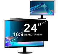 Filtre de confidentialité pour écran d'ordinateur de 61 cm pour écran large 16:9 53 x 30 cm - Protection d'écran anti-reflet et anti-lumière bleue