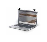 - Filtre de confidentialité pour ordinateur portable (horizontal) - à double sens - adhésif, languettes de charnière, charnières à bascule - 15.6" -