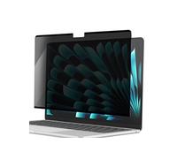 Film de Protection de Confidentialité pour MacBook Air 13 Lavable Noir transparent