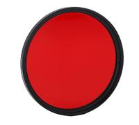 Filtre de Couleur Rouge Complet, Filtre D'objectif de Caméra Fileté pour Objectif D'interface de 67 Mm, 62 Mm, 58 Mm, 55 Mm, 52 Mm, Filtre D'objectif en Verre Optique pour Feuilles D'érable,(62mm)