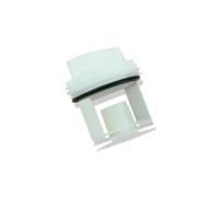 Filtre De Couvercle De Bouton De Vidange De Pompe De Vidange De Rondelle De Tambour, Compatible For Siemens, Compatible For Bosch, Pièces De Machine À Laver De Bouchons D'eau(WHITE 1pcs)