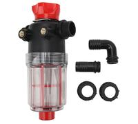 Filtre de Crépine de Pompe à Eau, écran en Acier Inoxydable de 60 Mailles, Conception Transparente, Facile à Assembler pour les Pompes à Eau de Jardin (Interface 25 mm (tuyau G1))