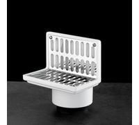 Filtre de descente et couvercle de vidange pour une meilleure efficacité de drainage et une protection contre les débris (pour tube de 50 mm)