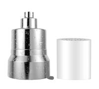 Filtre de Douche, Accessoire Pour Salle De Bain, Pomme de Douche avec Filtre anti-Calcaire, Pour éliminer les métaux lourds de l'eau dure, le chlore, les micro-organismes et les substances