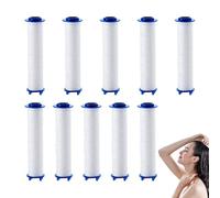 Filtre de douche - Adoucit l'eau dure et élimine les impuretés | Cartouche de filtre de rechange | Accessoires de douche pour des douches plus propres et plus saines