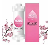 Filtre de Douche avec Arôme et Vitamine C, Améliore la Santé de la Peau et des Cheveux (arôme cerise)