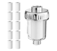 Filtre de douche facile à monter avec noyaux en coton PP pour une peau plus saine et une eau de bain plus propre à la maison Filtre de douche doux pour la peau