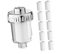 Filtre de douche facile à monter avec noyaux en coton PP pour une peau plus saine et une eau de bain plus propre à la maison Filtre de douche ABS