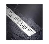 Filtre de drainage linéaire rectangulaire， Caniveau de drainage étroit en acier inoxydable 304 H3-8cm W3.5-20cm(H5*W3.5CM/H1.96*W1.38IN)