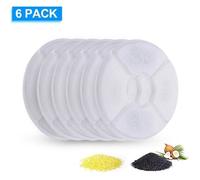 Filtre de fontaine d'eau - YOUTHINK - 6PCS - Charbon actif - Résine - Coton de qualité