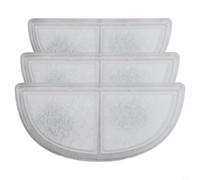 Filtre de fontaine HomeRunPet spécifique pour modèles WF20 CF20, lot de 3 unités de rechange avec triple filtration pour enlever les impuretés des métaux lourds