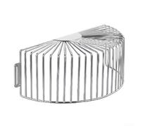 Filtre de gouttière avec drain latéral et grille d'angle fabriqué en acier inoxydable 304 pour un débit d'eau efficace et un filtrage des débris (310 mm)