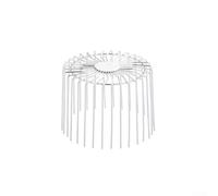 Filtre de gouttière en acier inoxydable pour tuyaux de drainage extérieurs pour entretenir les chemins et minimiser les débordements (tube de 160 cm)