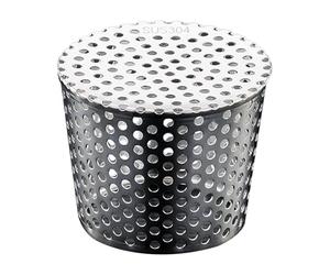 Filtre de gouttière, Protection de gouttière, piège à Feuilles, Maille antirouille Anti-Obstruction, idéal pour Le Drainage extérieur et l'entretien du Jardin, 6,9 cm