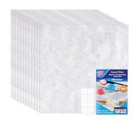 Filtre de Hotte Découpable Anti-Graisse, 12 Filtres Plats pour Hotte Aspirante, pour Hotte Aspirante, Universel, 45 * 43cm