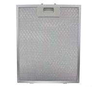 Filtre de hotte en acier inoxydable 400 x 300 x 9 mm, piège à graisse en maille d'aluminium pour ventilateur d'aspiration, pièce de rechange en métal pour systèmes de ventilation de cuisine