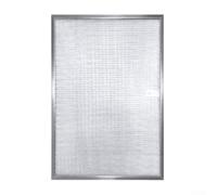 Filtre de hotte en acier inoxydable à 5 couches BPS1FA30 compatible avec QS1 99010299, piège à graisse en maille métallique pour ventilateur d'extraction de cuisine, argenté, 362 x 302 x 9 mm