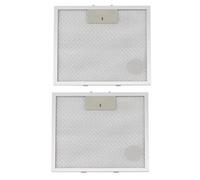 Filtre de hotte en maille métallique 210 x 250 x 9 mm for ventilation de cuisine(2pcs)