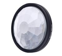 Filtre de Kaléidoscope de 58 Mm 58 Mm Effets Spéciaux Filtre de Caméra Verre Optique Multi-revêtement avec Bague D'adaptateur 52-58 Mm pour Les Caméras sans Miroir DSLR