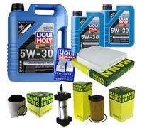 FILTRE DE KIT D'INSPECTION HUILE DE LIQUI MOLY 7L 5W-30 pour Audi Q5 8R SQ5
