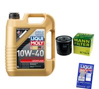 FILTRE DE KIT D'INSPECTION LIQUI MOLY HUILE 5 L 10W-40 pour Fiat Prise En Charge