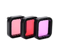 Filtre de lentille 3Pcs Filtres de plongée sous-Marine Pourpre Rose Rouge Violet pour Hero 5/6