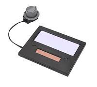 Filtre de lentille de masque de soudeur PolyGen, taille 110 x 90 mm, état clair DIN 4,5 à état sombre DIN 8,5-12,5 avec clarté optique DIN16/IR et automatisation de l'énergie