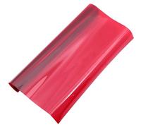 Filtre de Lumière Rouge Pet pour Photographie Effet Coucher de Soleil | Découpe Facile à Forme, pour Film et Photo, Couleur Vive Transparente, Usage Éclairage Créatif