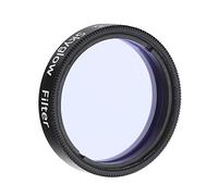 Filtre de lune en verre optique violet clair 1,25 pouce à contraste élevé, pour oculaire de télescope pour réduire la pollution lumineuse, avec étui de rangement