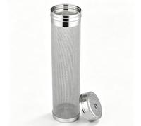 Filtre de maille de brassage de bière Filtre de trémie sèche de bière Passoire de houblon Précision de filtration de 300 microns pour café à domicile, acier inoxydable