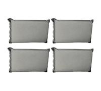 Filtre de nettoyeur de piscine robotique : cartouche de filtre fin, insert de nettoyage | Écrans de remplacement en maille de 4 paquets pour vide automatique de piscine, pièges à récepteur de débris