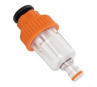 Filtre de nettoyeur haute pression avec filet de tamis fin en plastique robuste pour filetage G3/4 et G1/2" de nombreux appareils Orange transparent