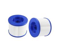 Filtre de piscine de remplacement, double paquet, Tube chaud ondulé, Spa 104mm, PET + tissu Non tissé, Compatible avec Clever Spa(2pcs)
